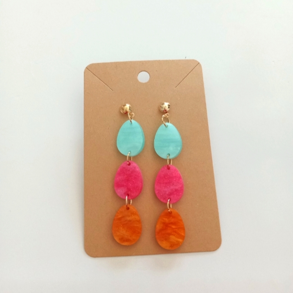 Colorful Dangle Earrings